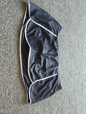 Free Country Black Swim Skirt with White Logo